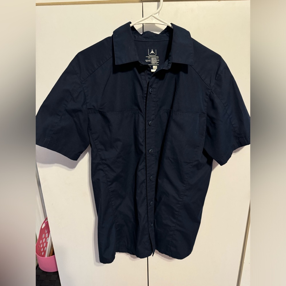 Triple Aught Design navy short sleeve